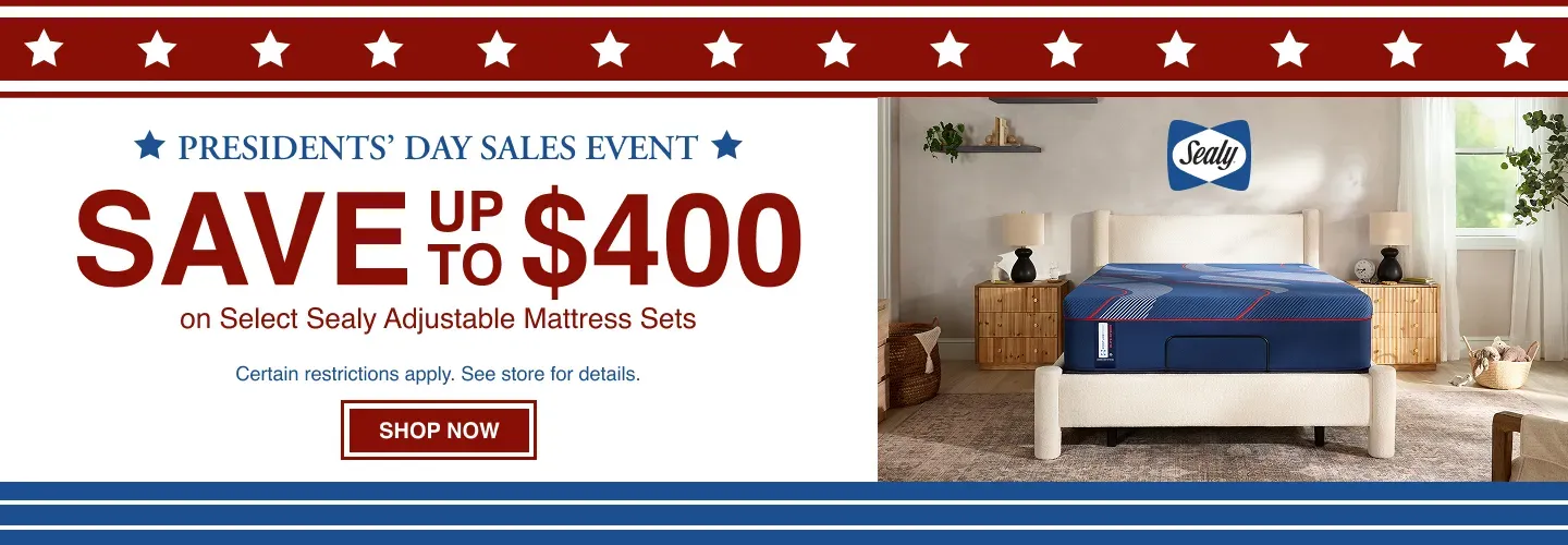 President's Day Sealy